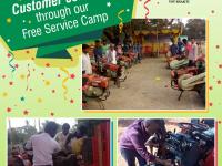 M/s Sriram Motors, conducted a free service camp