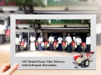 VST Shakti Power Tillers Delivery in Koppal