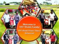 VST Shakti 135DI Ultra and VST Shakti 130DI Power Tillers delivery in Odisha