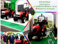 Our international brand FIELDTRAC successfully participated at AGRITECHNICA- 2019 organised at Hannover, Germany.