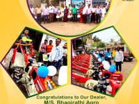 We congratulate our dealer M/S. Bhagirathi Agro from Berhampore, West Bengal for organising a mega delivery program.