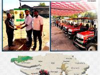 VST Shakti organised a service camp for tractors at Junagadh, Gujarat. 