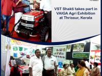 VST Shakti participated in VAIGA Agri Exhibition at Thrissur, Kerala. 