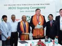 VST Tillers Tractors Limited signed an MoU with Zetor Tractors.