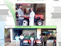 Our esteemed dealers from Gobichettipalyam, Tamil Nadu and Pallikkal, Kerala handed over the keys of VST Shakti Tractor to our new customers.