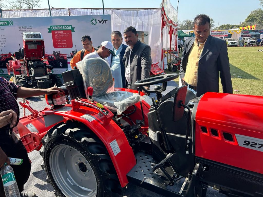 VST Tillers Tractors wins Best Display award at 115th All India Farmers Fair by GB Pant University