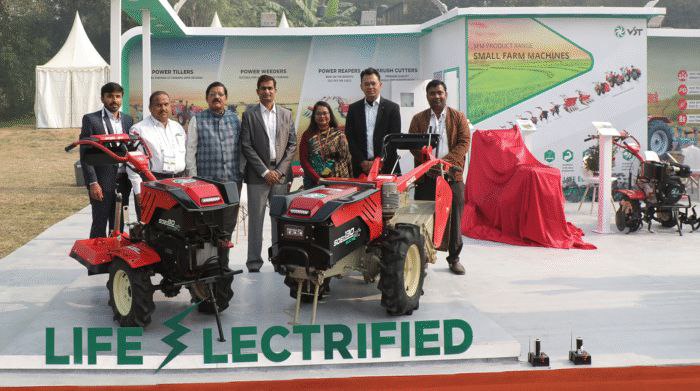 VST Tillers Tractors Unveils New-Generation EV Power Tillers and Power Weeders at EIMA AGRIMACH 2025